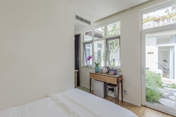 北京住宿 西城区住宿 北京北平花园精品大床房