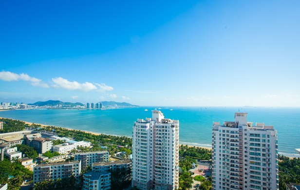 三亚湾高层无敌海景两室一厅家庭房