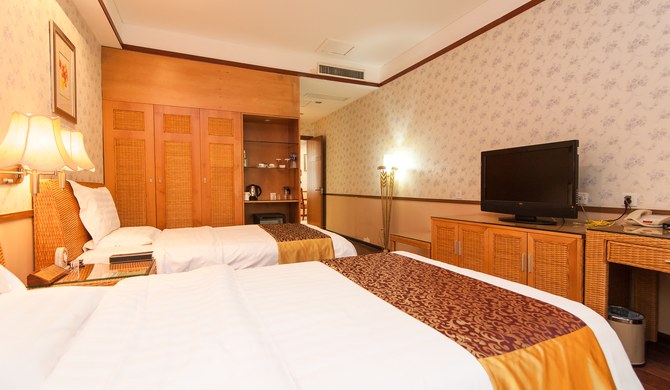 【图】天津团泊湖温泉别墅欢乐麻将套房(别墅单间)_静海县短租公寓_途